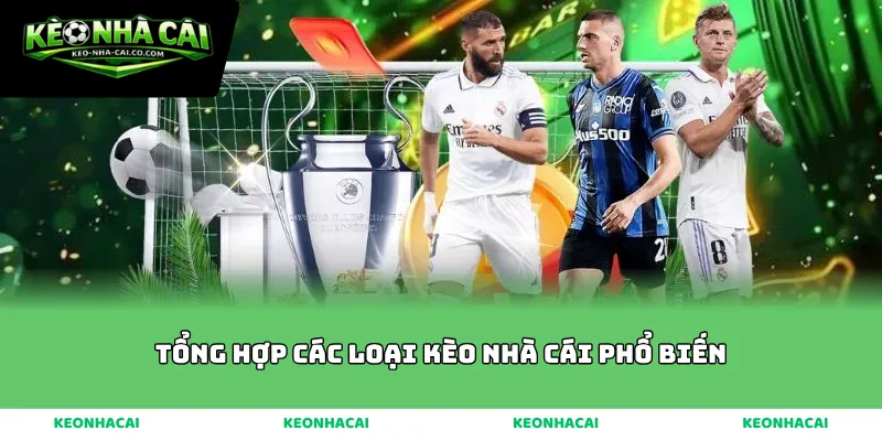 Tổng hợp các loại kèo nhà cái phổ biến